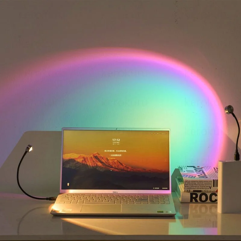 Sunset lamp perfekt til billeder og indhold